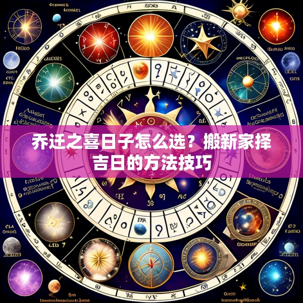 乔迁之喜日子怎么选？搬新家择吉日的方法技巧