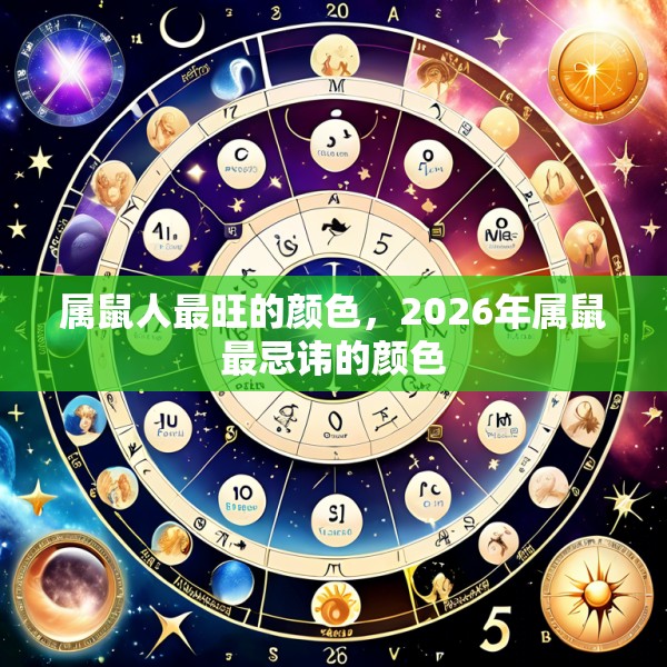 属鼠人最旺的颜色,2026年属鼠最忌讳的颜色