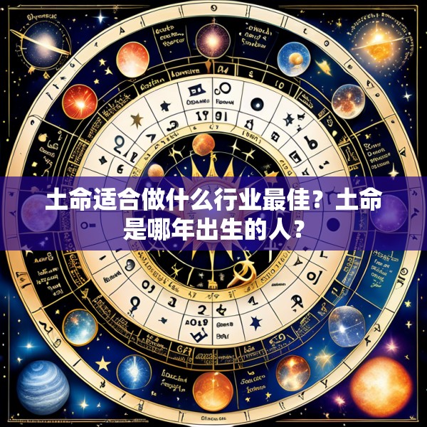 土命适合做什么行业最佳?土命是哪年出生的人?