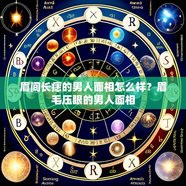 眉间长痣的男人面相怎么样？眉毛压眼的男人面相