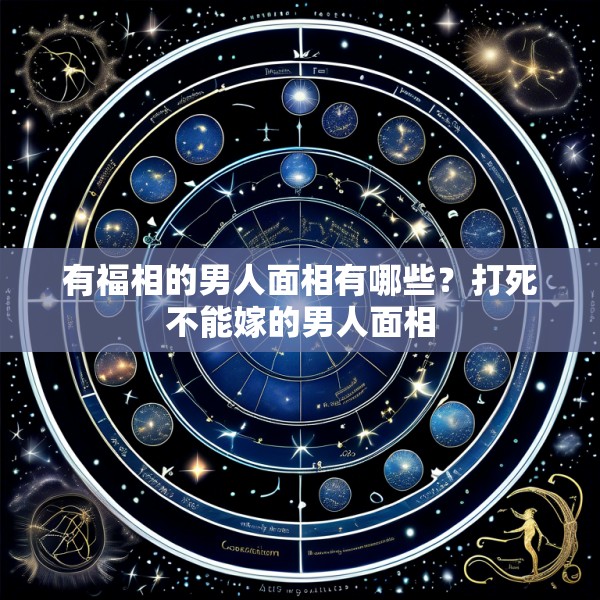 有福相的男人面相有哪些?打死不能嫁的男人面相