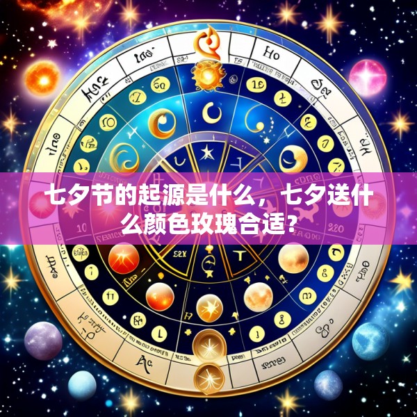 七夕节的起源是什么，七夕送什么颜色玫瑰合适？