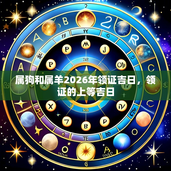 属狗和属羊2026年领证吉日,领证的上等吉日