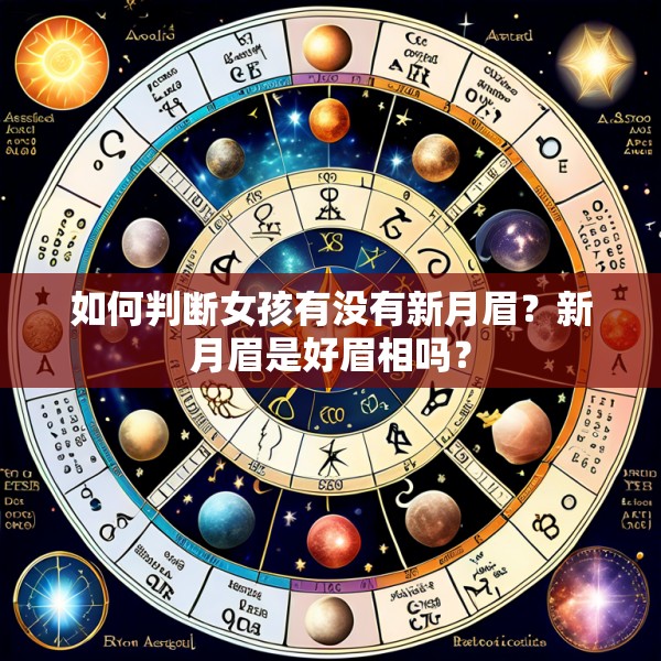 如何判断女孩有没有新月眉?新月眉是好眉相吗?