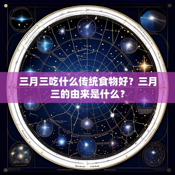 三月三吃什么传统食物好？三月三的由来是什么？