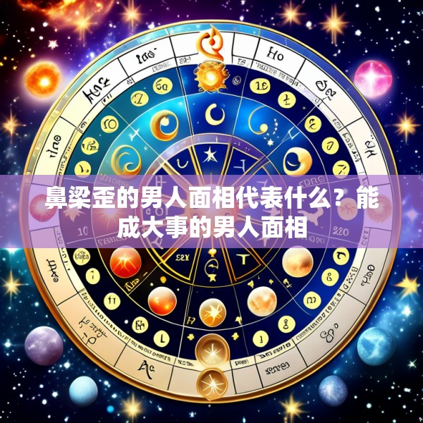 鼻梁歪的男人面相代表什么？能成大事的男人面相