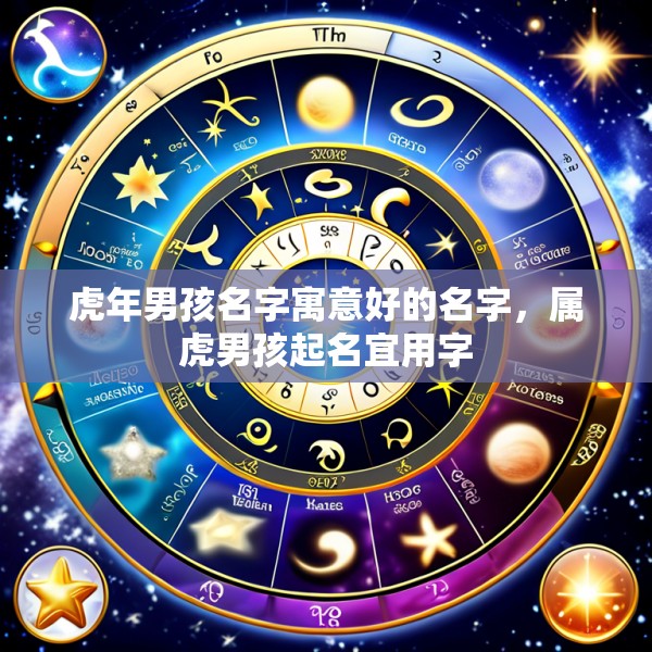 虎年男孩名字寓意好的名字,属虎男孩起名宜用字