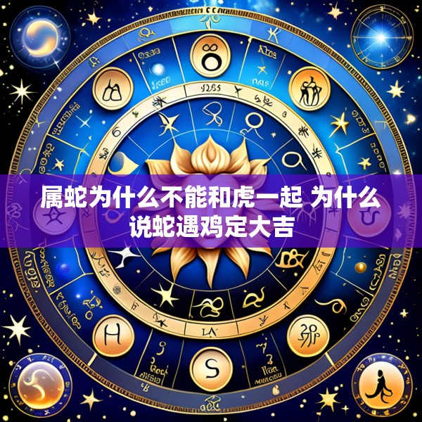 属蛇为什么不能和虎一起 为什么说蛇遇鸡定大吉