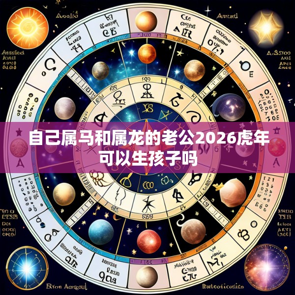 自己属马和属龙的老公2026虎年可以生孩子吗