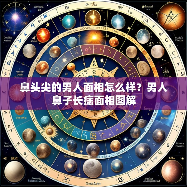 鼻头尖的男人面相怎么样?男人鼻子长痣面相图解