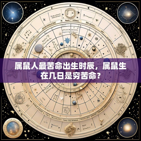属鼠人最苦命出生时辰，属鼠生在几日是穷苦命？