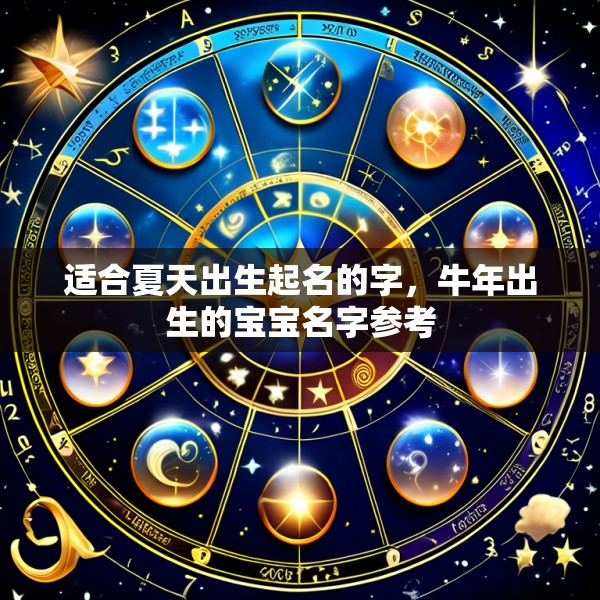 适合夏天出生起名的字，牛年出生的宝宝名字参考