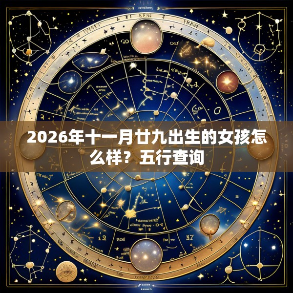 2026年十一月廿九出生的女孩怎么样？五行查询