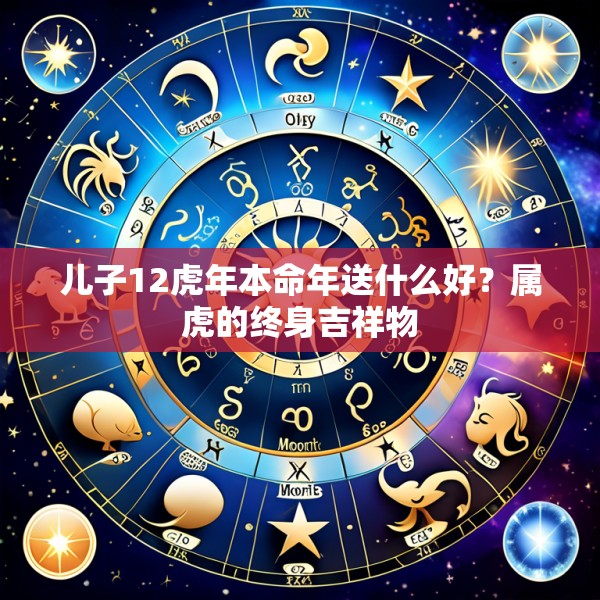 儿子12虎年本命年送什么好?属虎的终身吉祥物