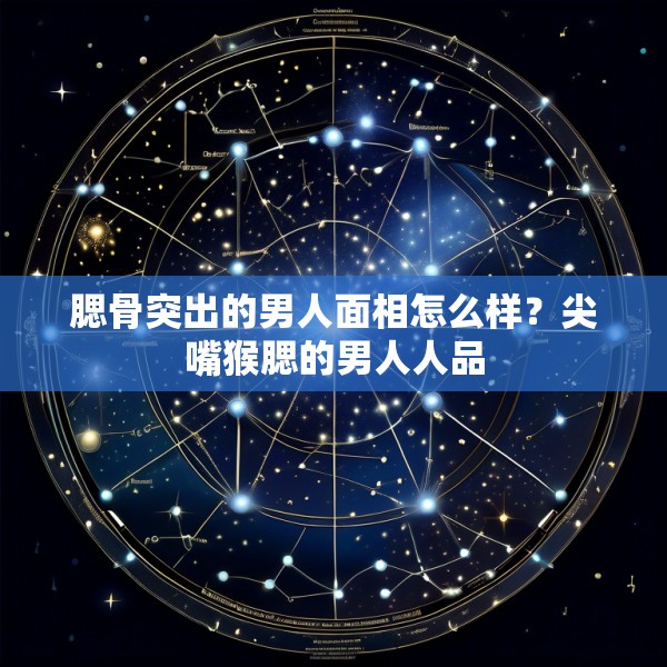 腮骨突出的男人面相怎么样？尖嘴猴腮的男人人品