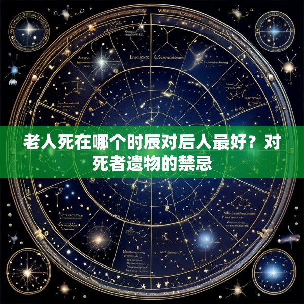 老人死在哪个时辰对后人最好?对死者遗物的禁忌