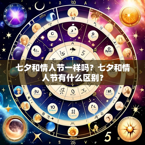 七夕和情人节一样吗？七夕和情人节有什么区别？