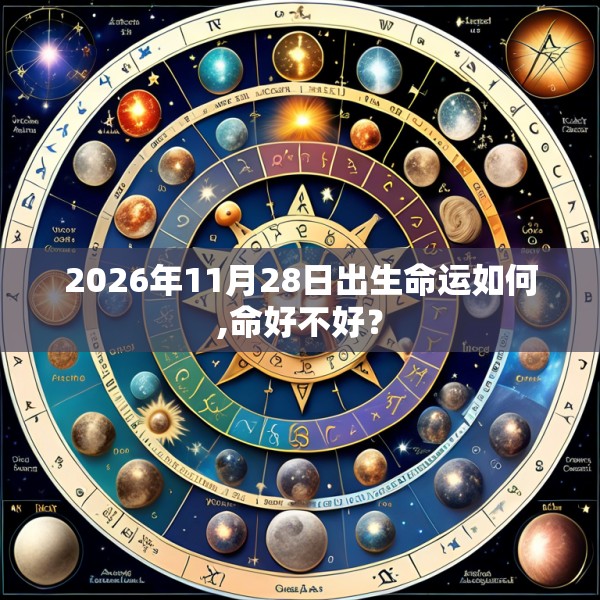 2026年11月28日出生命运如何,命好不好？