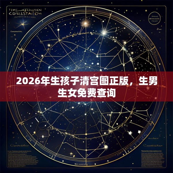 2026年生孩子清宫图正版，生男生女免费查询