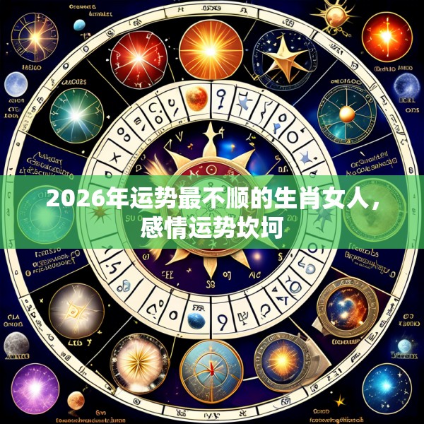 2026年运势最不顺的生肖女人，感情运势坎坷