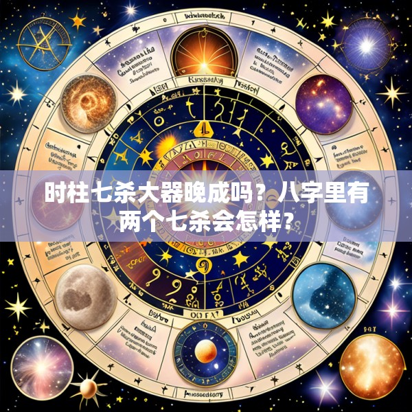 时柱七杀大器晚成吗？八字里有两个七杀会怎样？