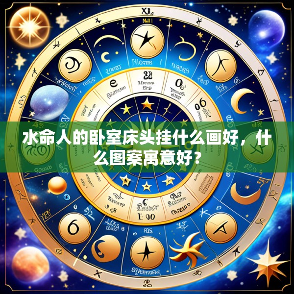 水命人的卧室床头挂什么画好，什么图案寓意好？