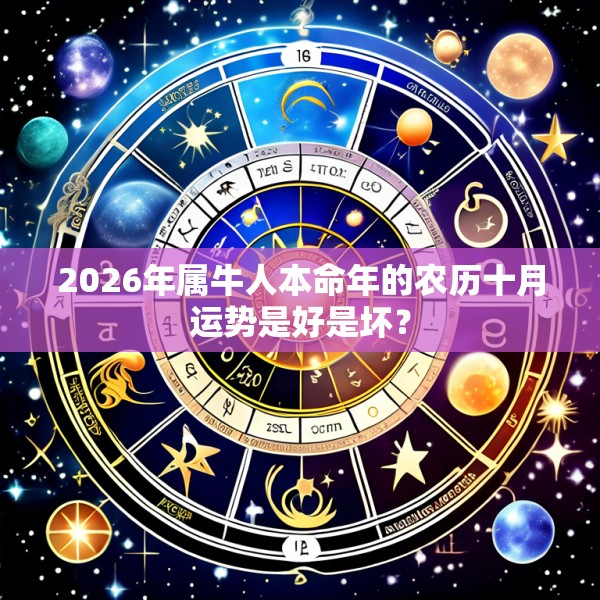 2026年属牛人本命年的农历十月运势是好是坏?