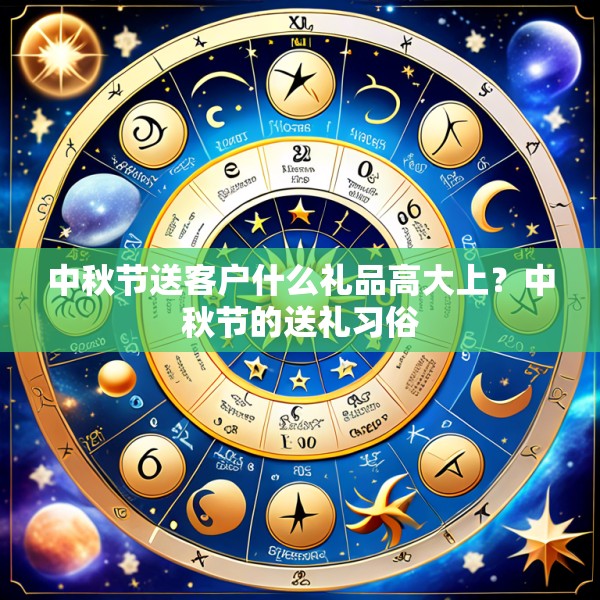 中秋节送客户什么礼品高大上?中秋节的送礼习俗