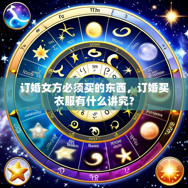 订婚女方必须买的东西，订婚买衣服有什么讲究？