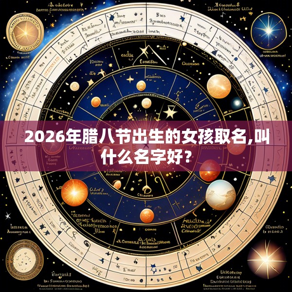 2026年腊八节出生的女孩取名,叫什么名字好?