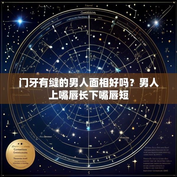 门牙有缝的男人面相好吗？男人上嘴唇长下嘴唇短