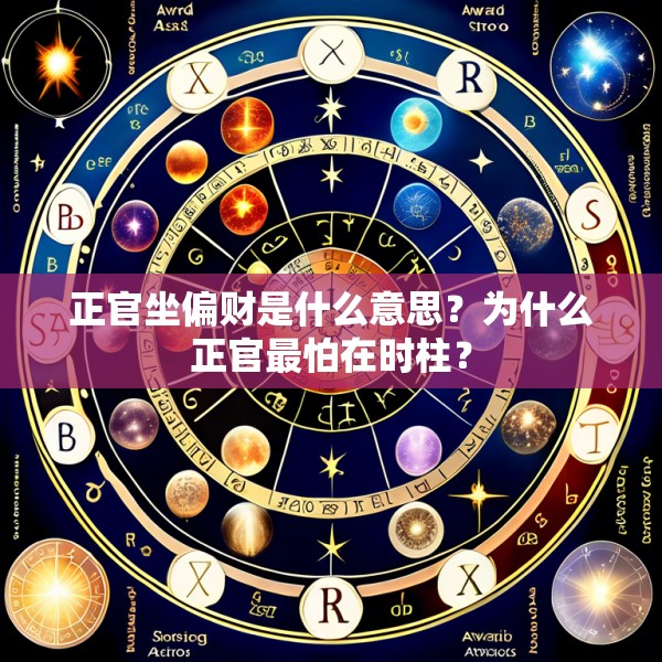正官坐偏财是什么意思？为什么正官最怕在时柱？