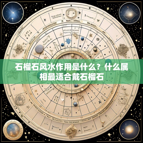 石榴石风水作用是什么？什么属相最适合戴石榴石