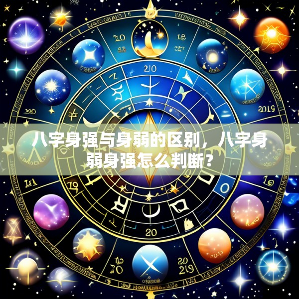 八字身强与身弱的区别，八字身弱身强怎么判断？