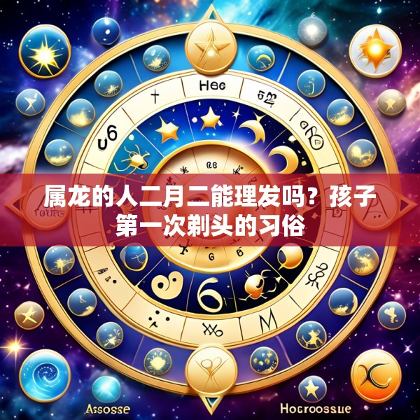 属龙的人二月二能理发吗？孩子第一次剃头的习俗