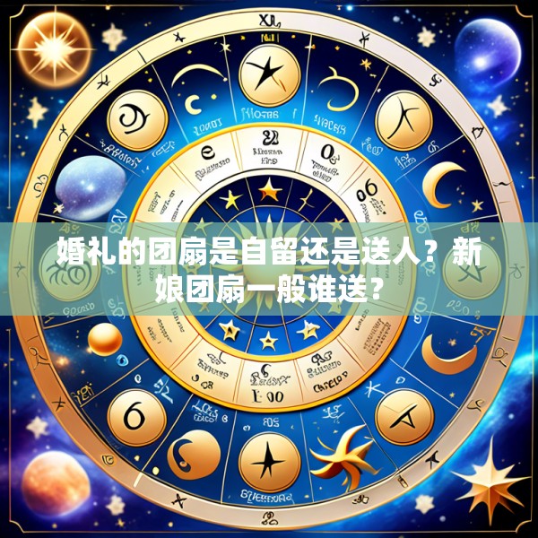 婚礼的团扇是自留还是送人？新娘团扇一般谁送？