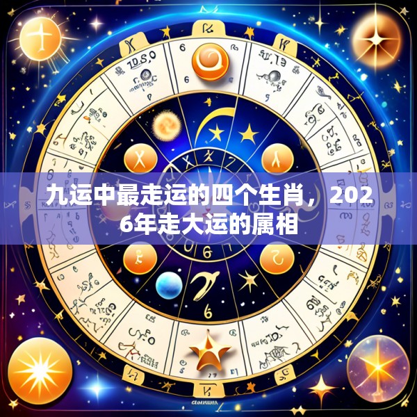 九运中最走运的四个生肖,2026年走大运的属相