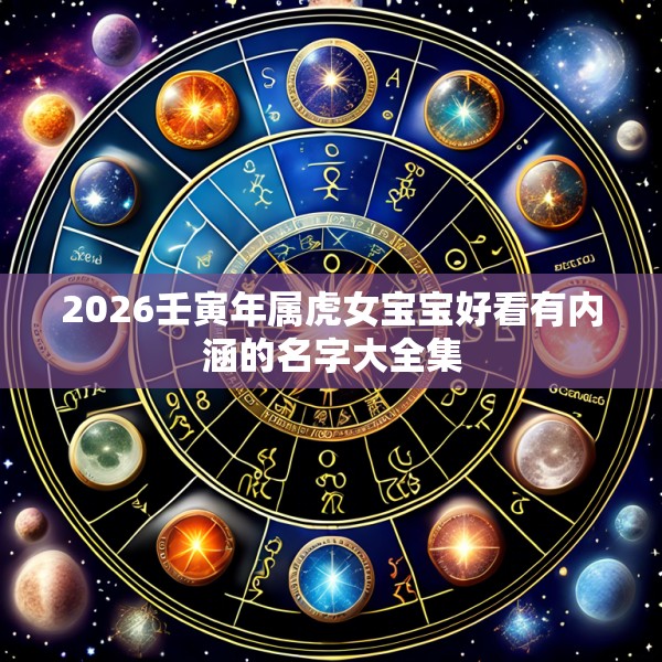 2026壬寅年属虎女宝宝好看有内涵的名字大全集
