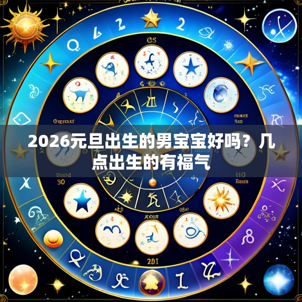 2026元旦出生的男宝宝好吗？几点出生的有福气