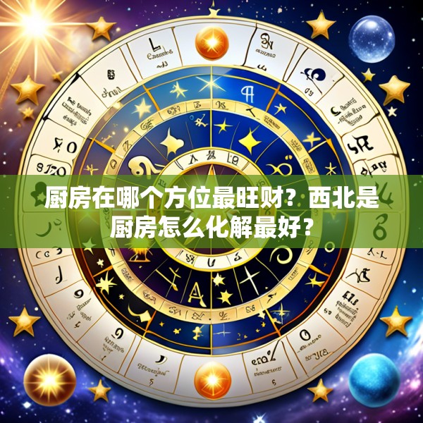 厨房在哪个方位最旺财?西北是厨房怎么化解最好?