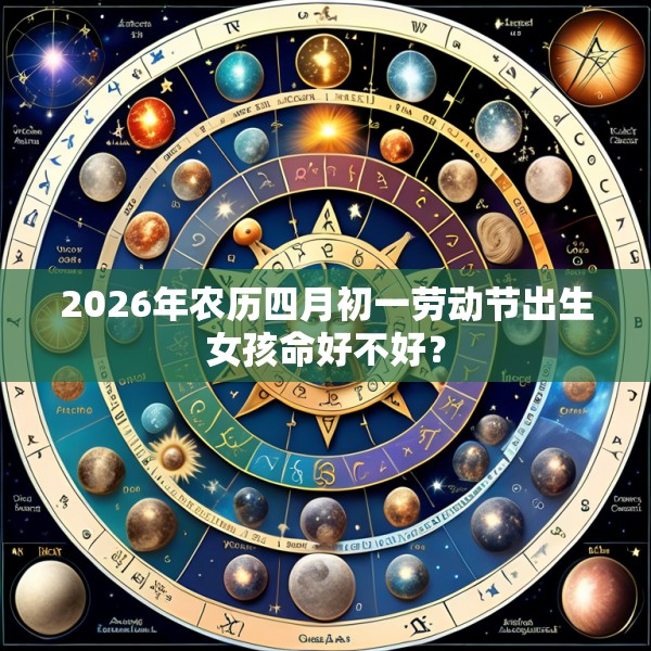 2026年农历四月初一劳动节出生女孩命好不好？
