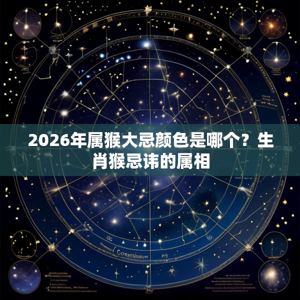 2026年属猴大忌颜色是哪个？生肖猴忌讳的属相