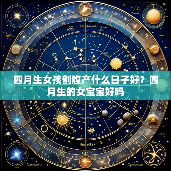 四月生女孩剖腹产什么日子好?四月生的女宝宝好吗