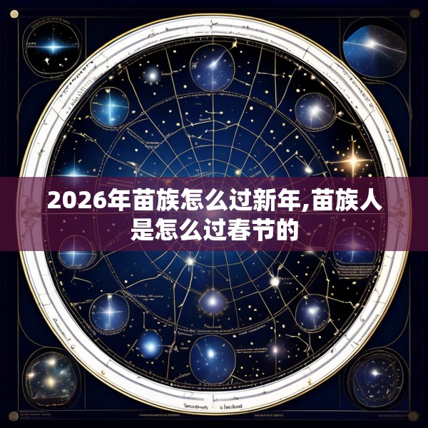 2026年苗族怎么过新年,苗族人是怎么过春节的
