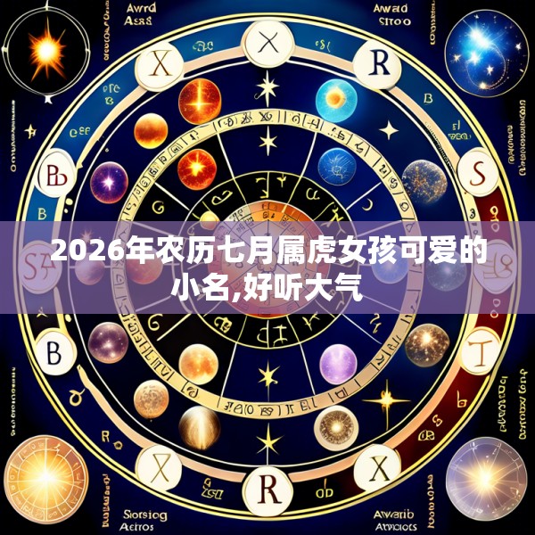 2026年农历七月属虎女孩可爱的小名,好听大气