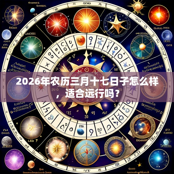 2026年农历三月十七日子怎么样，适合远行吗？
