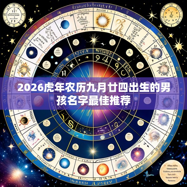 2026虎年农历九月廿四出生的男孩名字最佳推荐