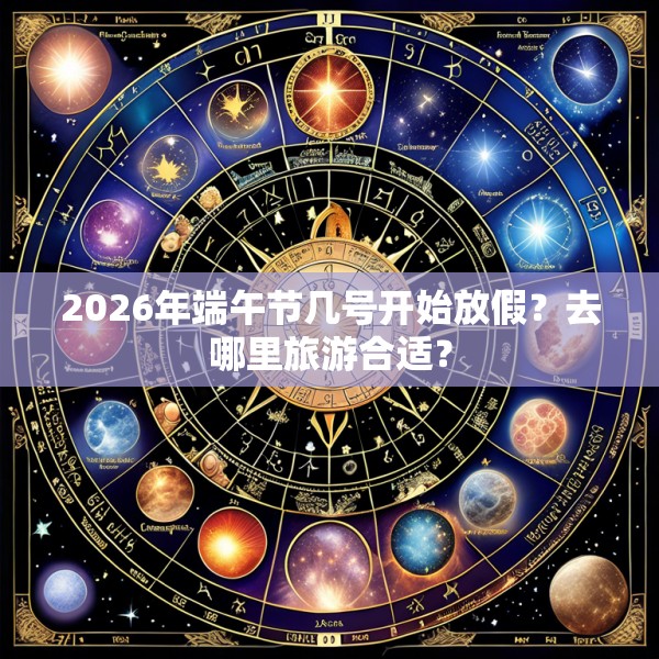 2026年端午节几号开始放假？去哪里旅游合适？