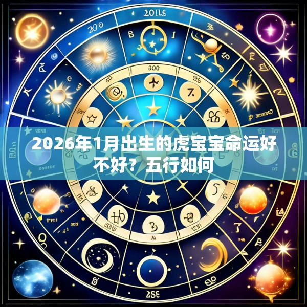 2026年1月出生的虎宝宝命运好不好？五行如何