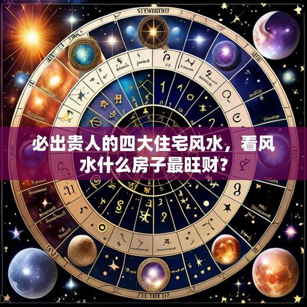 必出贵人的四大住宅风水，看风水什么房子最旺财？